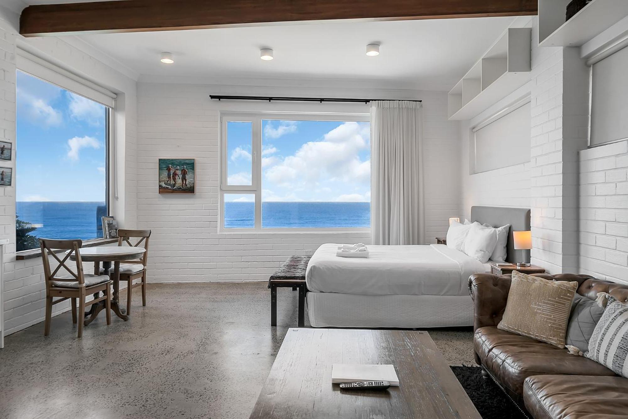 Upscale Cliffside Studio With Ocean Views North Bondi Sydney Zewnętrze zdjęcie